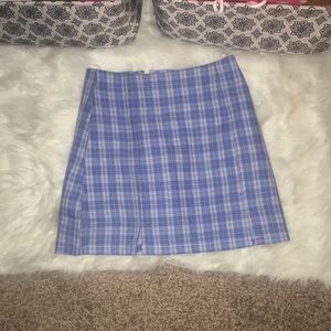 Plaid skirt